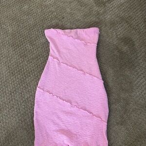 Princess Polly Strapless Pink Dress